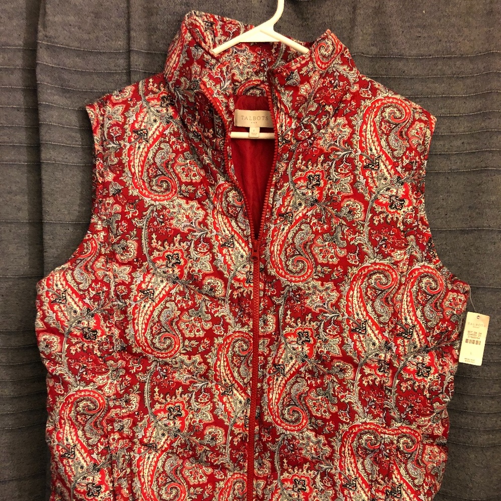 Talbots Vest NWT